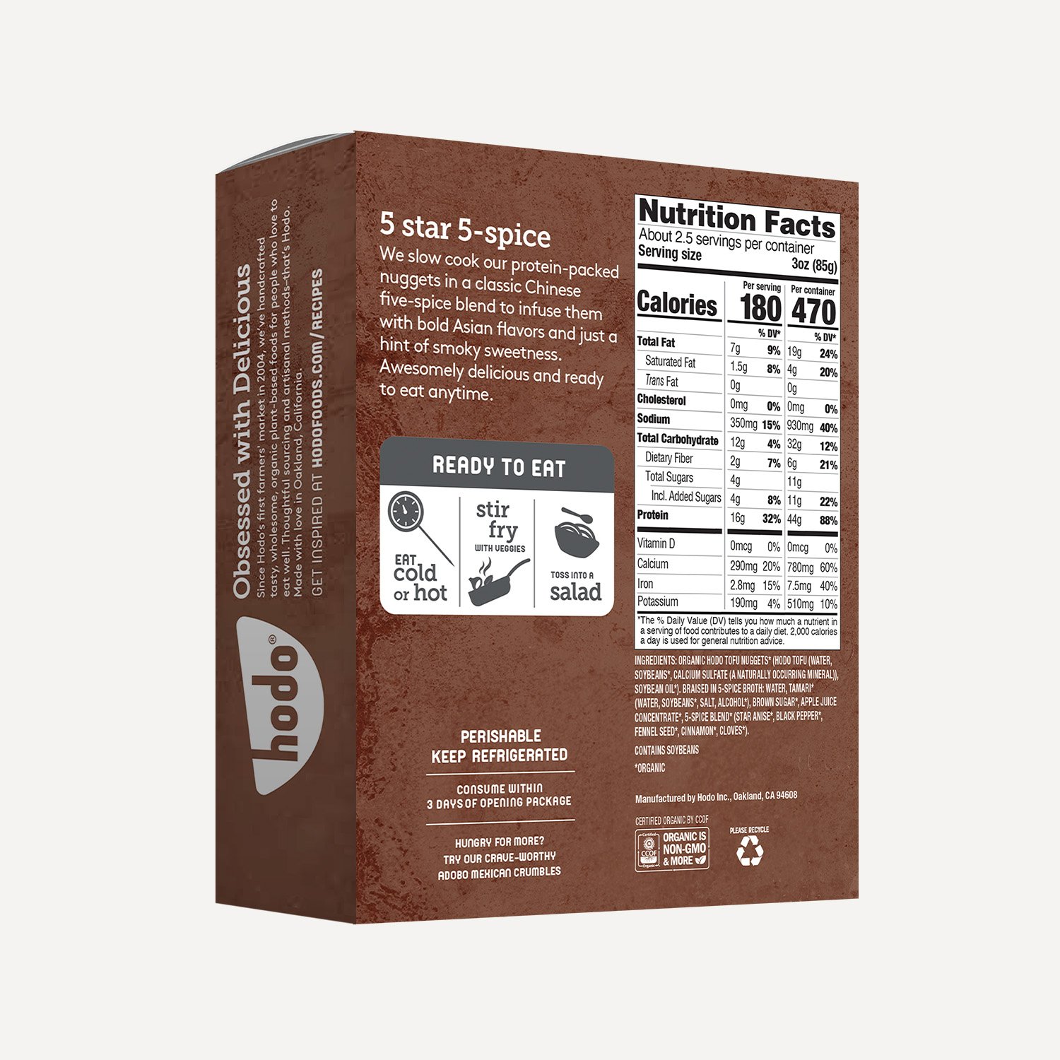 good mood chef 5種oyixi 1種Nutties2種類 Chinese 5 Spice Nuggets — The Tofu Everyone Raves About
